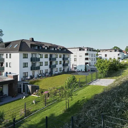 Appartamento Haus Am Kurpark Bad Driburg Esterno foto