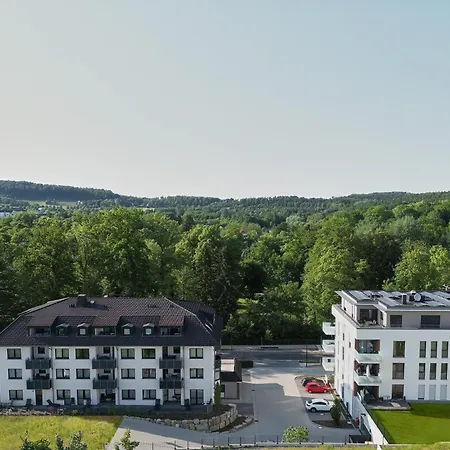 Appartamento Haus Am Kurpark Bad Driburg Esterno foto