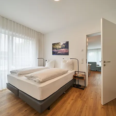 Appartamento Haus Am Kurpark Bad Driburg Esterno foto