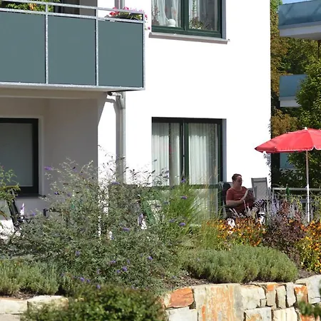 Appartamento Haus Am Kurpark Bad Driburg Esterno foto