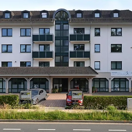 Appartamento Haus Am Kurpark Bad Driburg Esterno foto